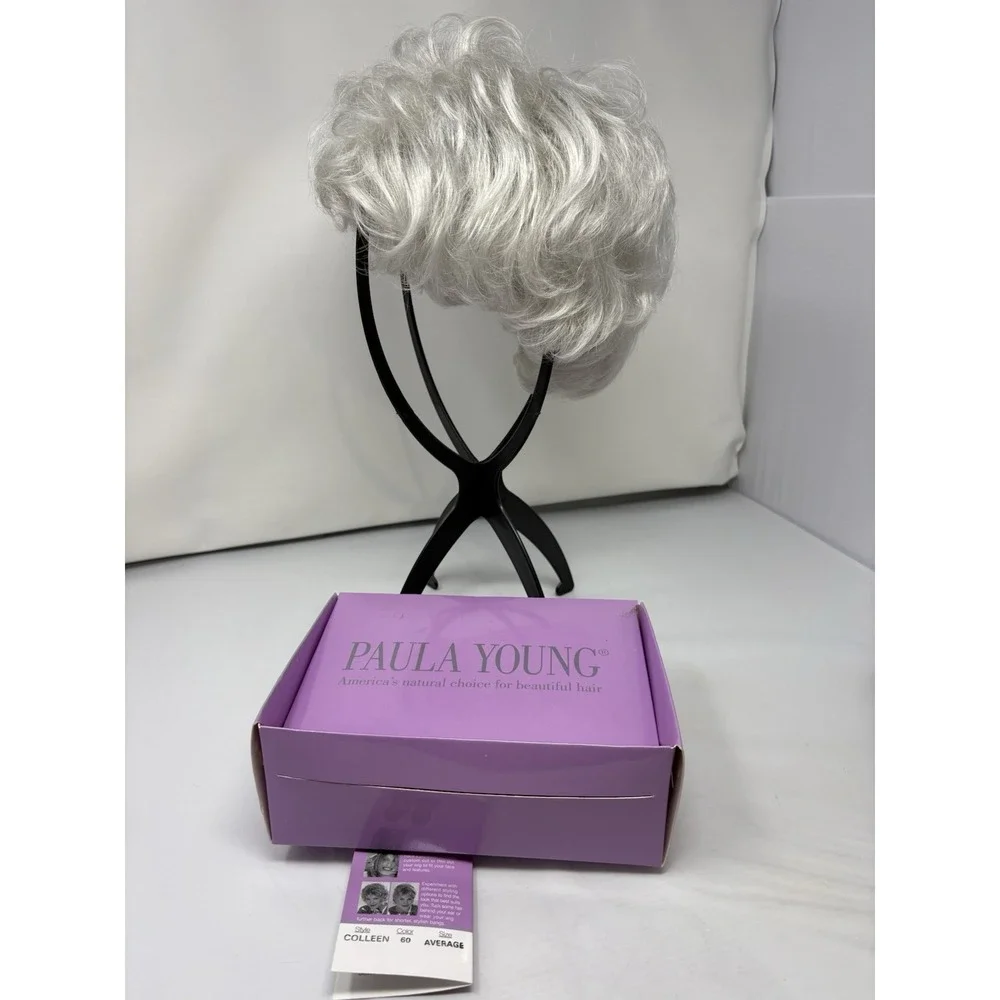 Paula Young Color #60 Average Silver Gray Wig